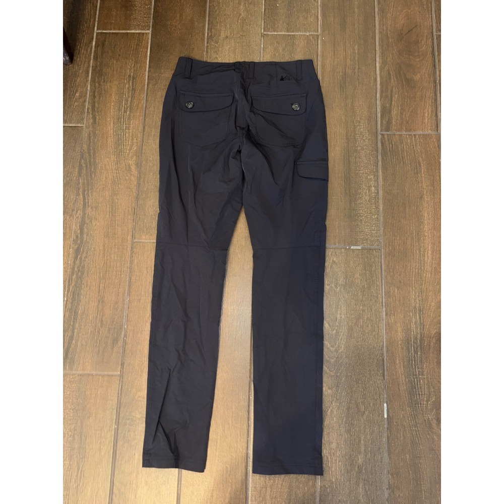 REI Hiking Cargo Pants 2 Gray Technical Outdoor Stretch Lightweight - Picture 7 of 8